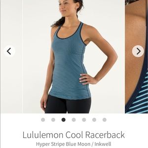 EUC Lululemon Cool Racerback Tank